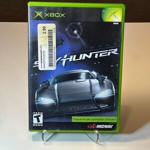 Midway SpyHunter Xbox Game NTSC Good Complete with Manual Arcade Included